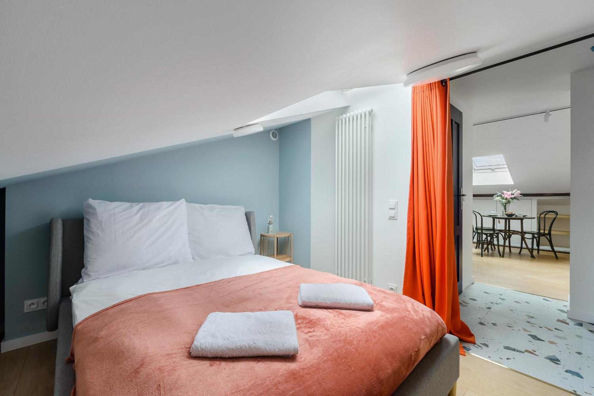 Zoliborz P&O Serviced Apartments Варшава Номер фото